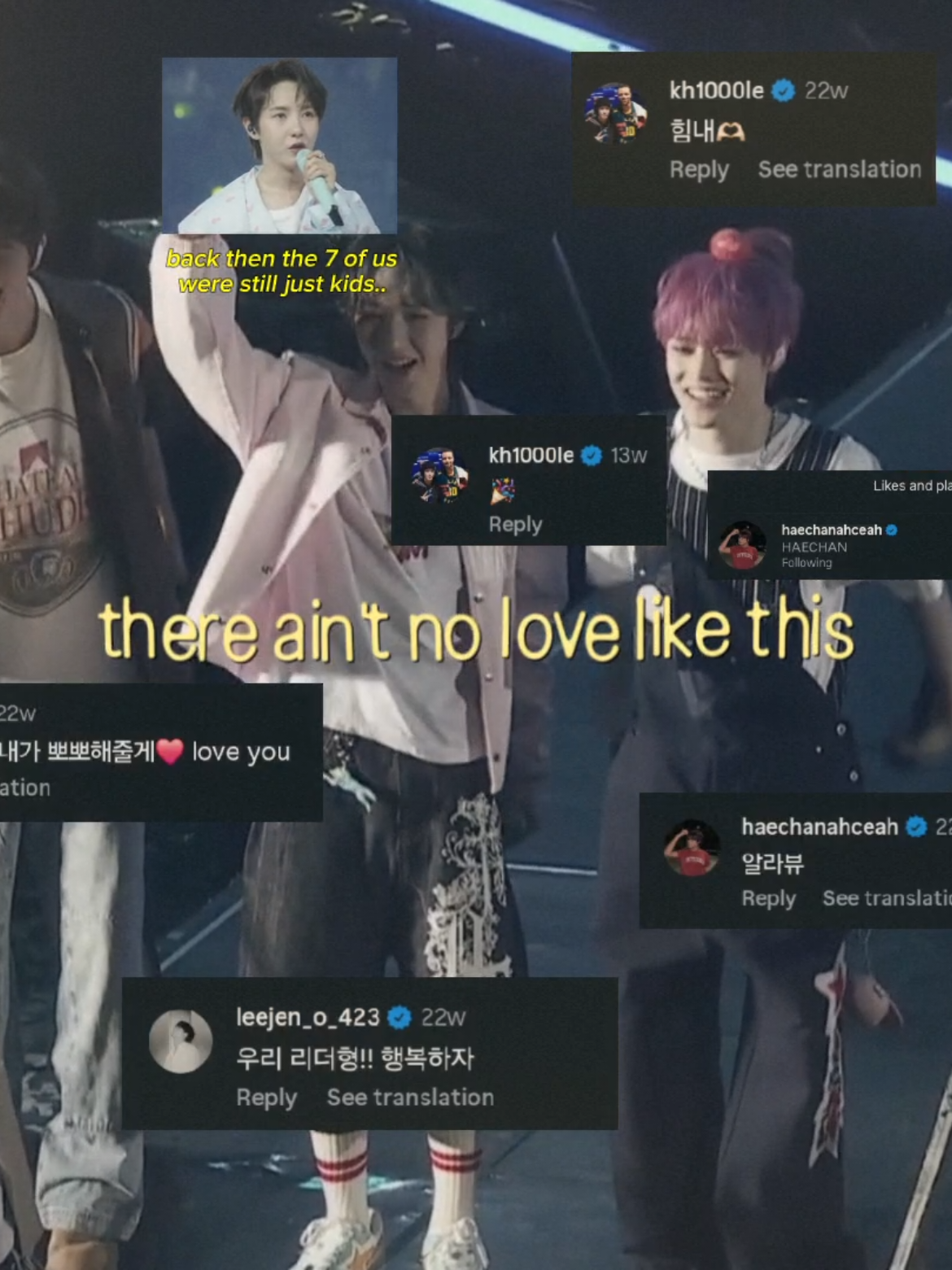 there ain't no love like this #nctdream #7dream #MarkLee #마크리 #MyFriend_MarkLee 