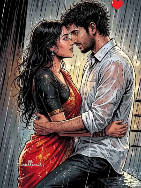 You + Me + Rain = A love story written by the sky. #loveisbeautiful❤️❤️🥂🥂 #loveisbeautifulfeelingever💕_ #loveislove🌈🌈🌈
