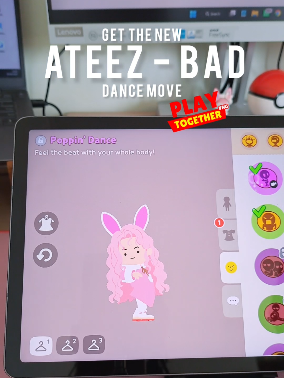 get a limited edition dance move free on Play Together VNG ✨️ use code PTVTSOBAD get poppin ATEEZ Bad Dance 💖 #PTGCREATOR #PLAYTOGETHERVNG #PLAYTOGETHER #casualgame 
