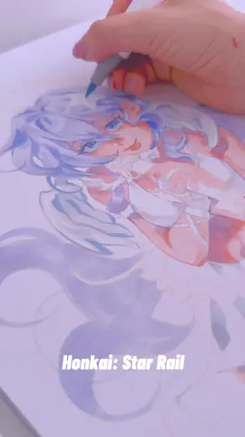 Honkai: Star Rail • Robin Estival 🌼 Te dejo 50 jades de regalo con este código:  8SMSVJWJM7ZT Ya casi llega Robin Estival al juego, nos vemos por allá! #dibujo #doodle #HonkaiStarRail 