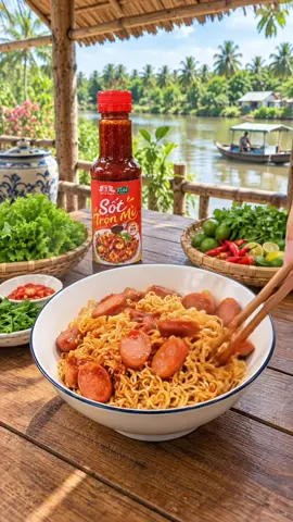 sốt trộn mì ăn là ghiền, tuần ăn mì 3,4 bữa luôn nè. #monngonmoingay #xuhuong #lenxuhuong #sottronmi 