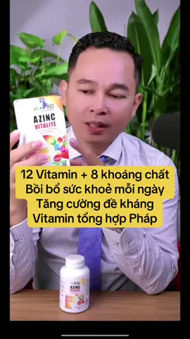 12 Vitamin + 8 khoáng chất Bồi bổ sức khoẻ mỗi ngày Tăng cường đề kháng Vitamin tổng hợp Pháp #vitamintonghop #multivitamin #arkopharma #tebichantay #boibosuckhoe 