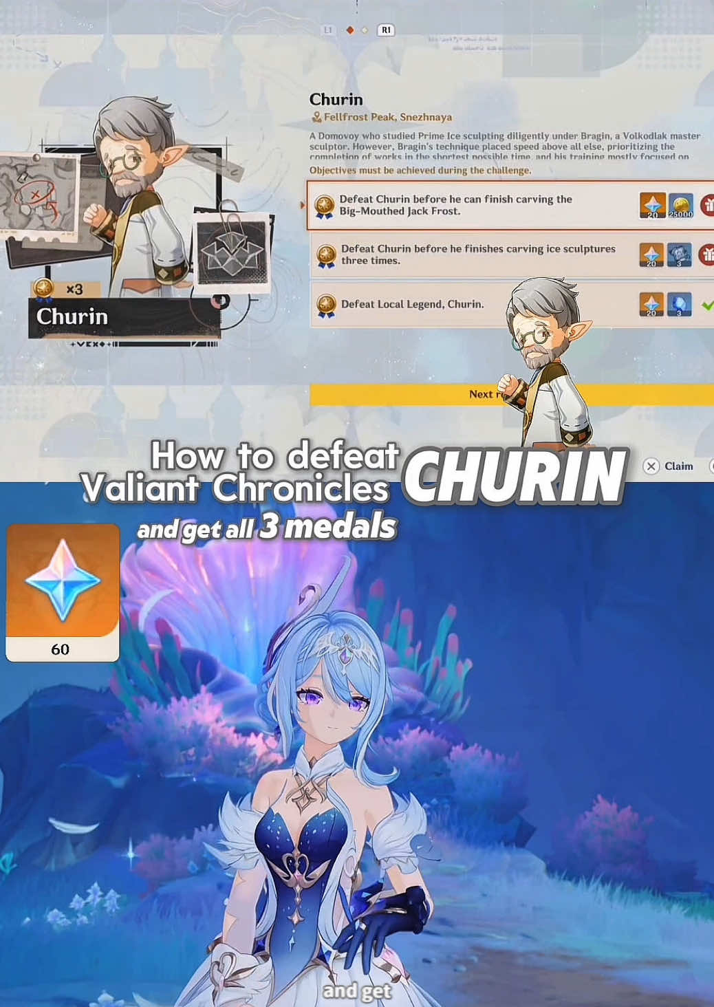 How To Defeat Churin - New Local Legend - snezhnaya Valiant Chronicle Guide -All 3 Local Legend 