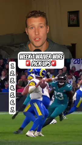 Week 0 Waiver Wire Pick Ups #fantasyfootball #waiverwire #waiver #fantasyfootballadvice #nfl
