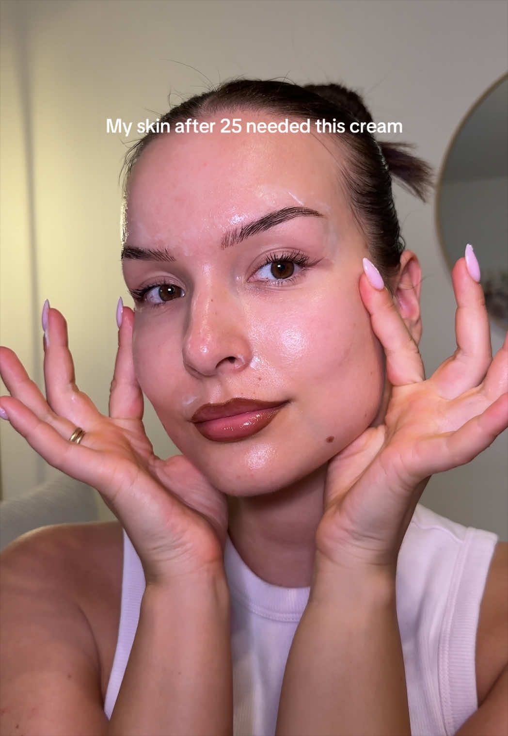 Peptides that look like lifting 🫧🤍 Using @𝗧𝗼𝗿𝗿𝗶𝗱𝗲𝗻 토리든  cellmizing cream [not sponsored] #torriden #firmingcream #kbeauty #SkincareRoutine #creatorsearchinsights 
