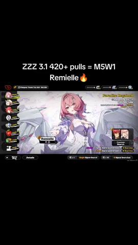 I really really wanted to make a Remielle pulls video but since  I cant have a free time for editing in these past weeks, I made it into a short form vid for the meanwhile🥲 #zzz #zzero #zenlesszonezero  #remielle #hoyoverse 