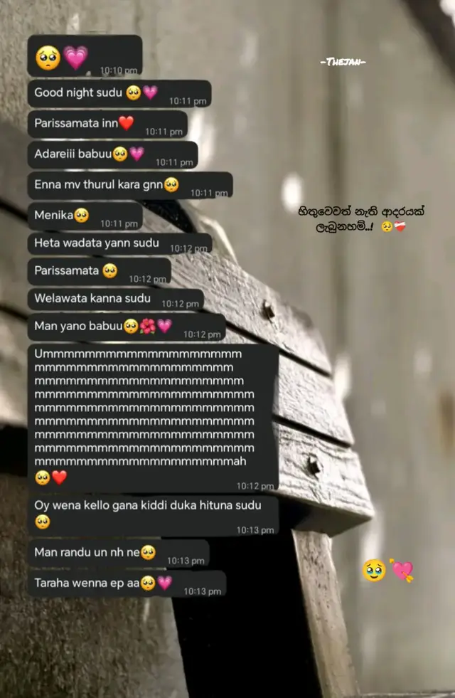මං හරි ආදරේයි ලමයෝ ඔයාට..!🥹💘 @𝑻𝒉𝒊𝒔𝒖𝒓𝒊..🎀✨ 