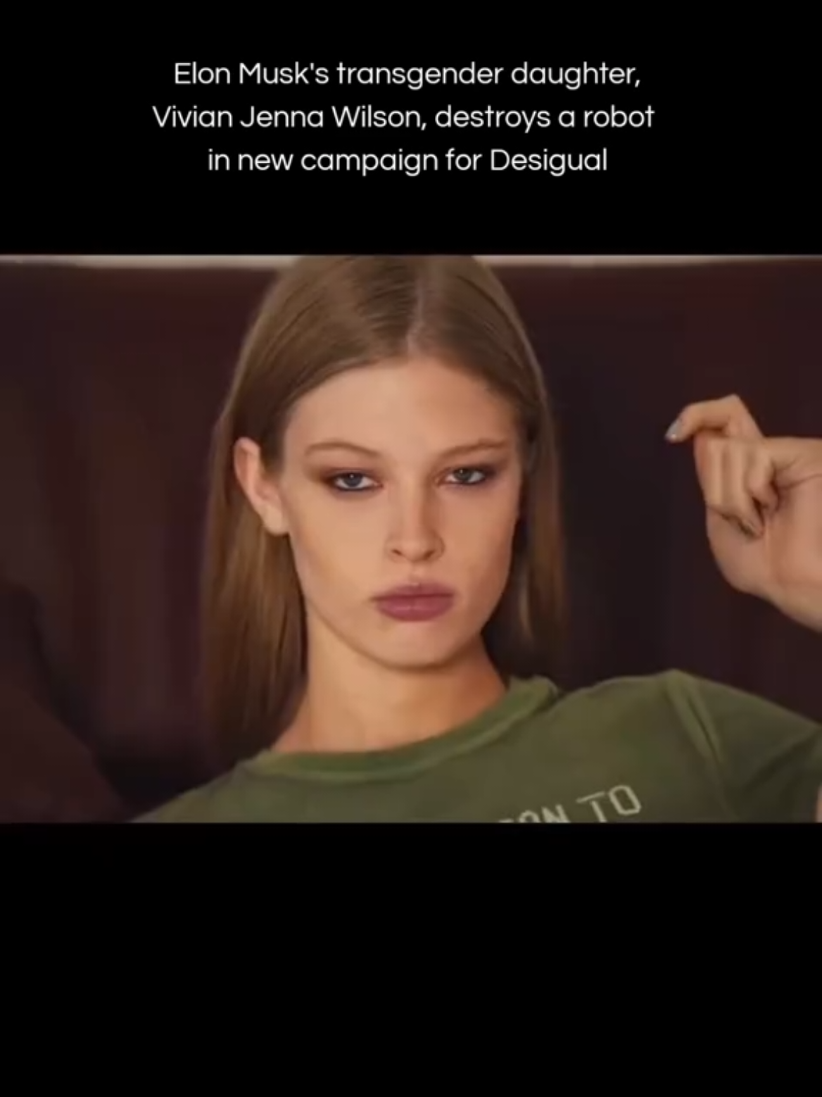 Born to Disobey the new campaign by @Desigual with @Vivian Jenna Wilson  #elonmusk #vivianwilson #desigual #borntodisobey 