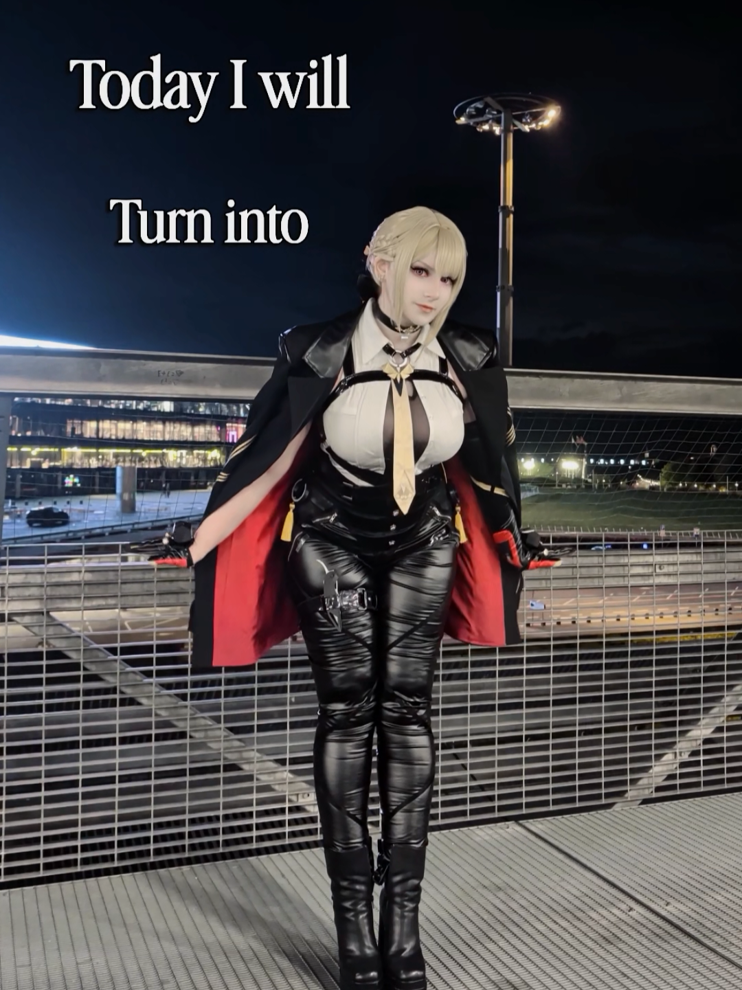 Today I will turn into a cute lil ✨ ducky ✨ 🥰🖤 two months late but here we are 🫣 #zzzcosplay #zenlesszonezero #zenlesszonezerocosplay  #evelyncosplay #evelynchevalier