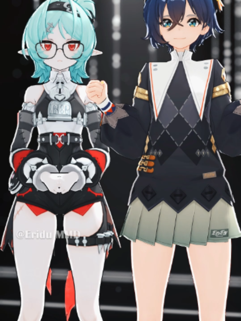 Night Train trend, but Roxy version (Present for you: ZZZVOID32)❤️ #ZenlessZoneZero#zzzero#mmd#belle#roxy#dancetrending#fyp