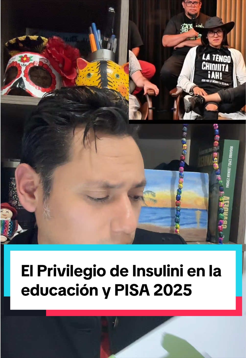 #Insulini tiene toda la razón al llamarse privilegiado, en efecto el gran problema de la #educacion es la #pobreza y eso también lo evidencia #PISA la derecha sigue sin entender que no basta con criticar, sino que se requiere proponer para sacar adelante a este país @insulini 