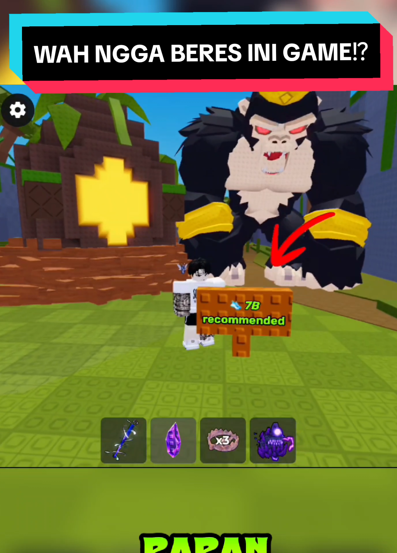 WAH NGGA BERES INI GAME⁉️ #robloxfyp #redfinger #cloudphone #fyp #gameviral 