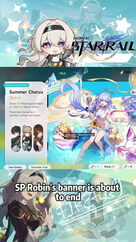 Robin's banner is about to end—do you still recommend pulling#fyp#miHoYo#game#HonkaiStarRail