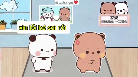 Bubu xin lỗi Dudu #bubu #dudu #bubududu #fypシ #lovely 