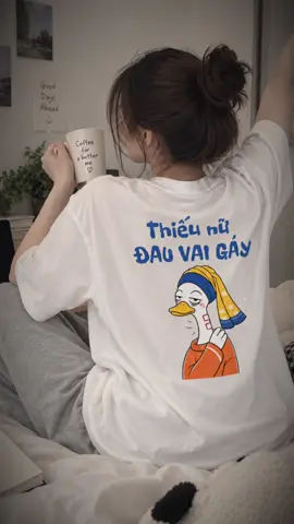 #ThiếuNữĐauVaiGáy #ÁoThunNữ #ÁoThunFormRộng #ÁoThunCotton #ThờiTrangNữ  
