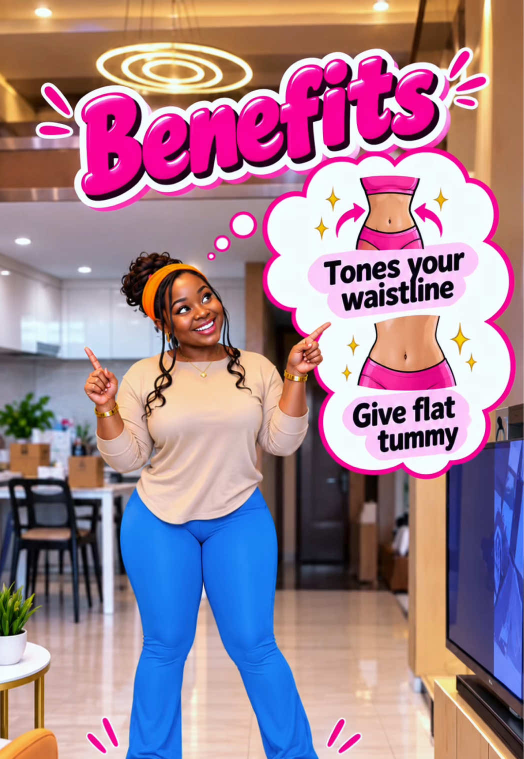 Honeeeyyyyy 🤭💃🏻 by Bronya dierrr, na your dream body is READY ooo! 😂🔥 