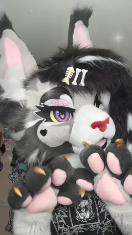 Do you think she’s good? 🐈‍⬛ 🐾 #furryfandom #furry #fursuit #furrytiktok #fursona 