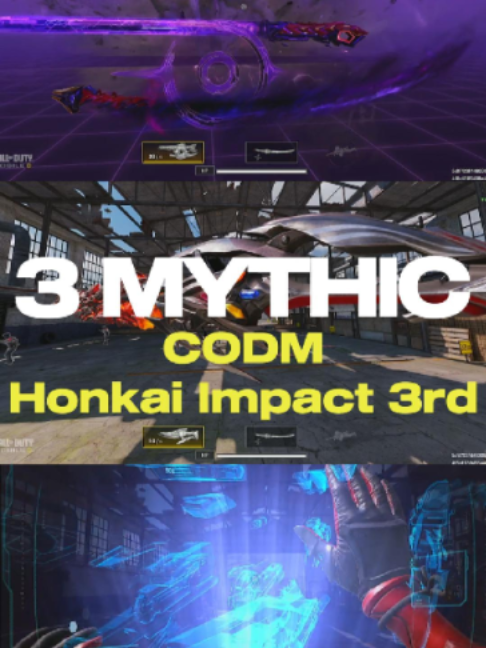 3 MYTHIC ทำถึงเกิน เลือกไม่ถูกเลย #Codm #runa99satu #codmobile #codmobileclips #codmxhonkaiimpact3rd #honkaiimpact3rd