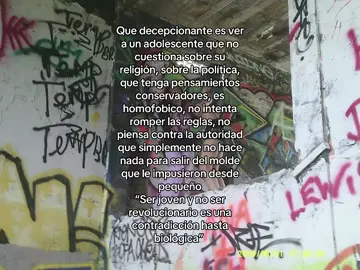 Nos enseñan a obedecer no a pensar #pensamiento #critico #adolescencia #revolucion #fyp 