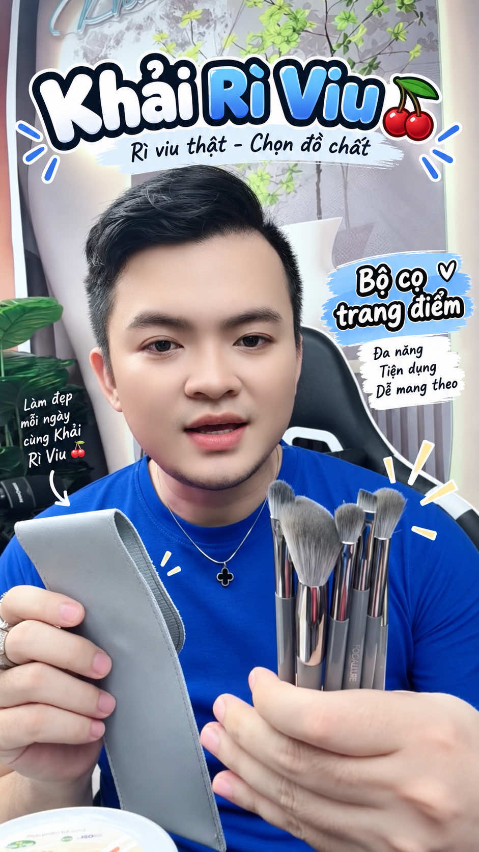 Bộ cọ sáu cây tiện lơii nhha #boco #cotrangdiem #bocotrangdiem 