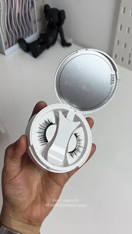 Eyelash magnetic sekali klik lgsung nempelll #fyp #magneticlashes #eyelash #fakelashes 