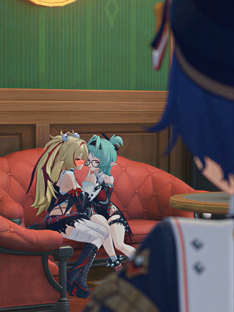 En bilibili uno pensaría que no hay nada gay pero es lo que más hay #zenlesszonezero #roxy #claret #belle #remielledan 