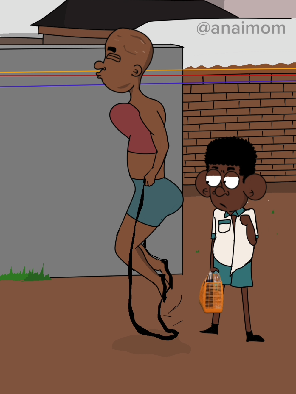 Apkatu cousin sister be playing hard to get 😂😂😂 #vira #funny #foryoupage❤️❤️ #FunnyAnimation 