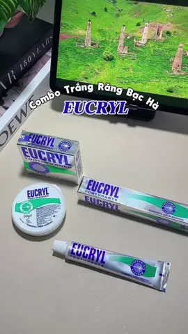 Muốn trắng răng an toàn thì rinh liền combo nhà Eucryl này nha #vzone #eucryl #combotrangrang #kemdanhrangeucryl #combotrangrangeucryl 
