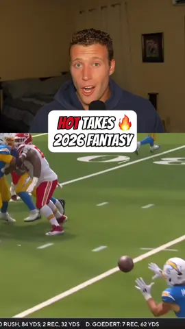 Hot Takes For 2026 Fantasy Football #fantasyfootball #nfl #football #nflfootball #fyp