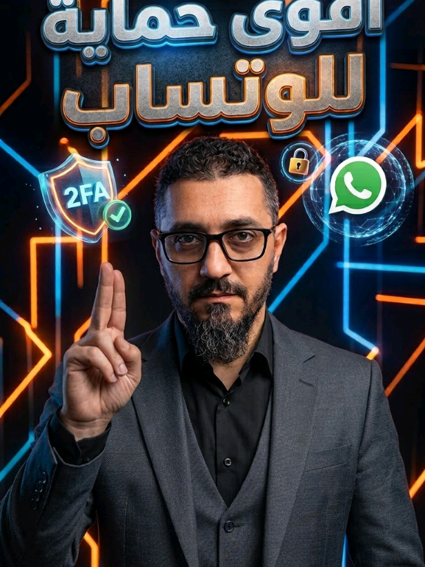 هل حسابك مخترق؟! احمِ واتساب فوراً بضغطة واحدة! 🔐 لا تضيع دقيقة! الملايين يتعرضون للاختراق يومياً. اكتشف في هذا الفيديو الطريقة الصحيحة والوحيدة لتفعيل أقوى حماية للواتساب ومنع أي شخص من التجسس عليك. الحل بسيط وموجود داخل هاتفك، لا تنتظر حتى فوات الأوان! شاهد وطبق الخطوات الآن. #حماية_واتساب #أمن_سيبراني #اختراق_الواتس #تكنولوجيا #نصائح_تقنية 