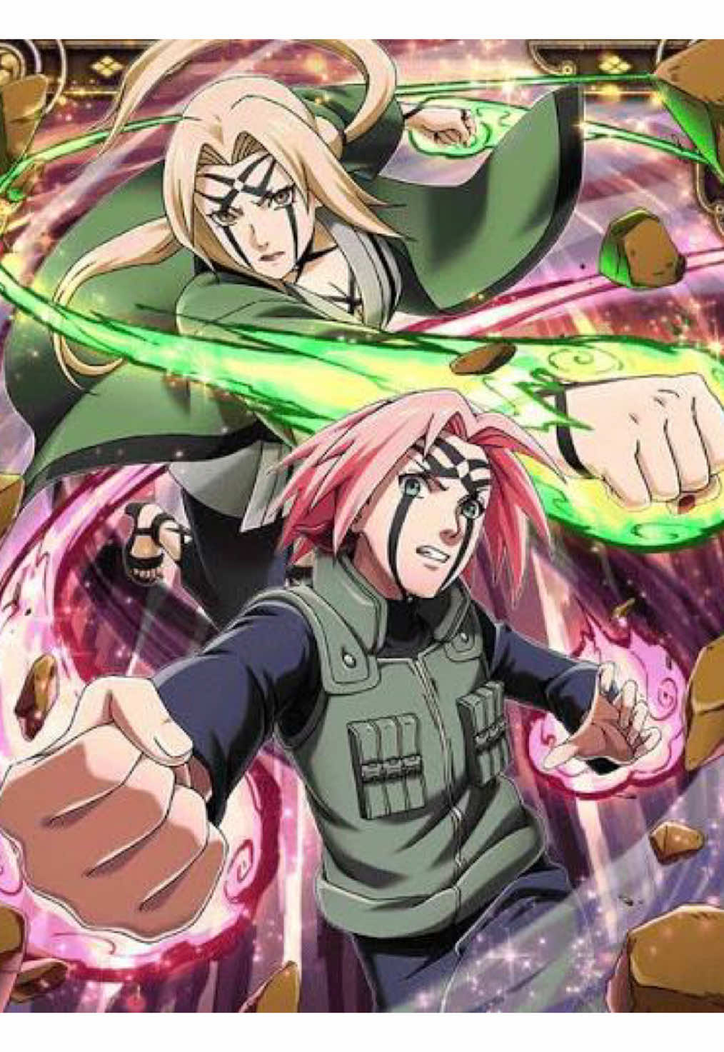 Tsunade et Sakura les piliers du monde ninja #sakuraedit #tsunade #sakura #tsunadesenju #narutofan 