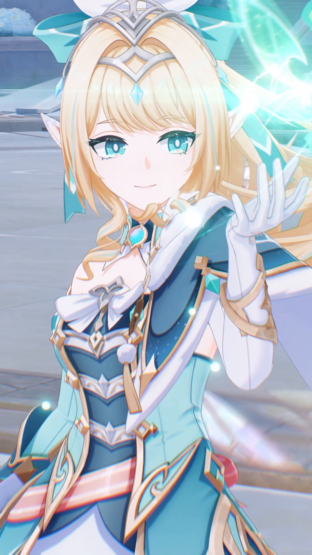 See these little things flying around me? #GenshinSnezhnaya #StoriesofFrostSnow #Vesna #GenshinImpact