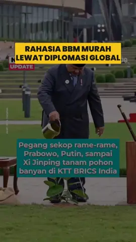 SKAKMAT LOGIKA: RAHASIA BBM MURAH & DIPLOMASI TINGKAT DEWA PRABOWO DI BRICS