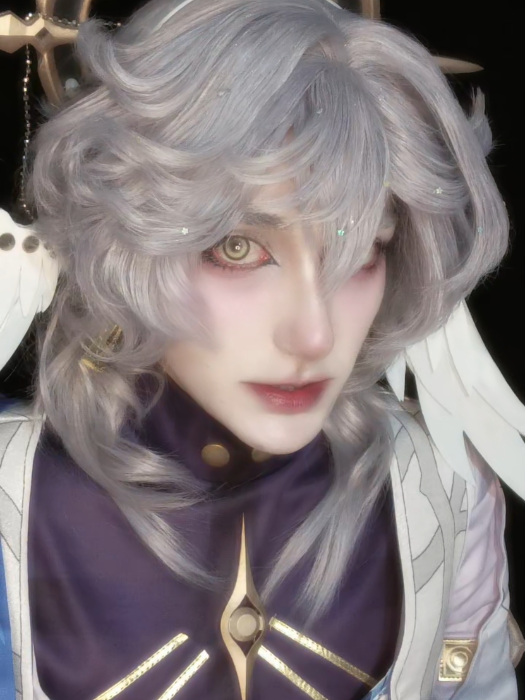 Foi assim que eu fiquei com sardas no rosto por alguns anos (manchas de queimadura de tinta para metais) #sundayhsr #hsrcosplay #hsrcreators #HonkaiStarRail #hsr 