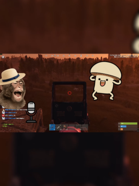 Поет макака_танцует гриб. Ссылка на полное видео https://youtu.be/Msl3ZxeADN8 #rust #rustgame #rustgaming #rustclips #rusttiktok #rustmemes #rustpvp #rustraid #rustmoments #gaming #gamingtiktok #gametok #survivalgame #survival #facepunch #раст #растигра #растгаминг #растклипы #растпвп #растрейд #растмоменты #игры #игровойтикток #выживание