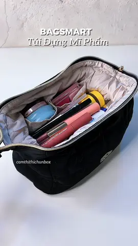 Túi đựng đồ makeup Bagsmart #bagsmart #camthithichunbox #tuidungdo #tuidungdotrangdiem 