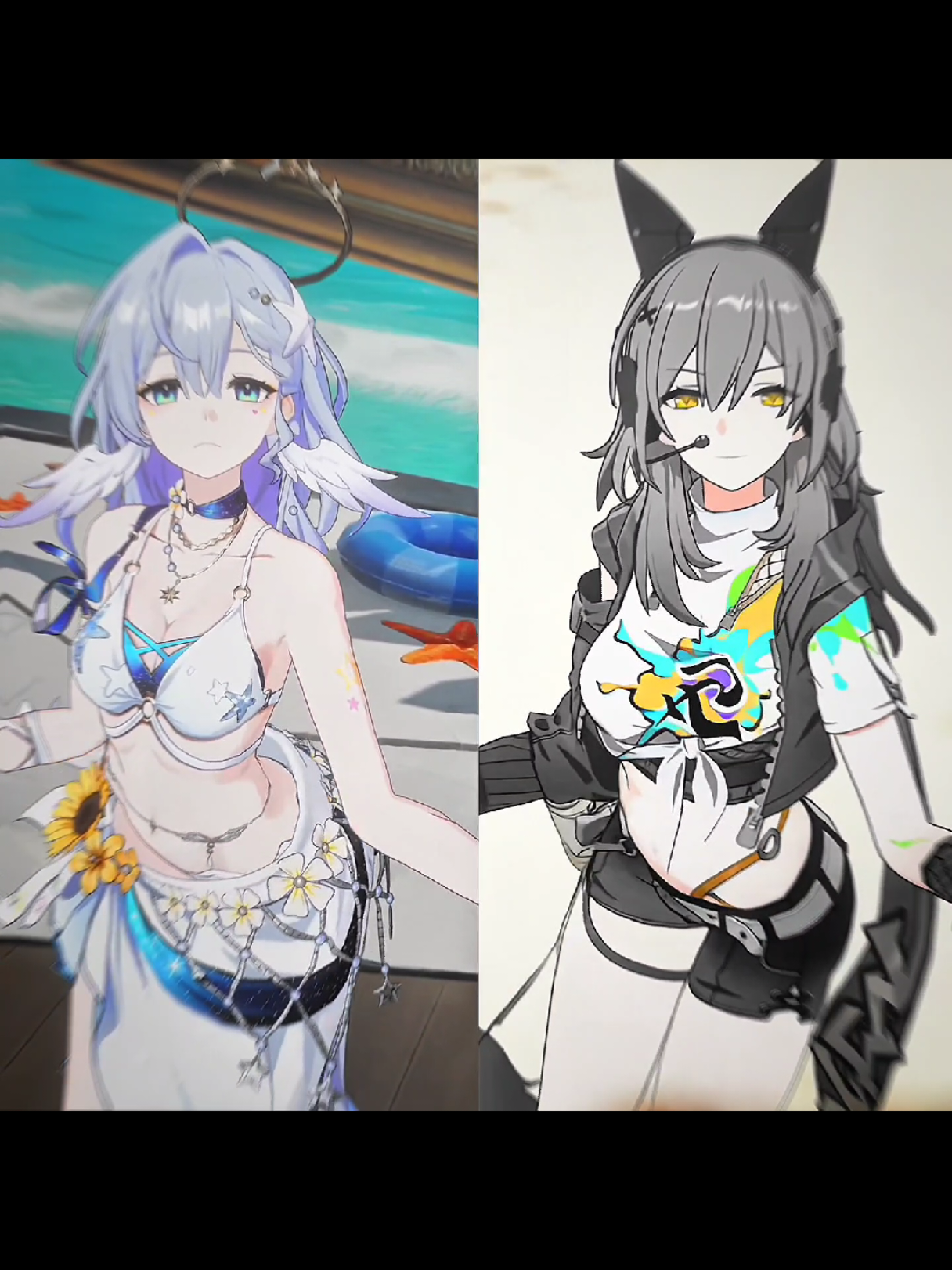 pilih yang mana ya🤕 .  .  .  #HonkaiStarRail #hsrcreators #hoyocreators #robinsummeretto #fyppppppppppppppppppppppp 