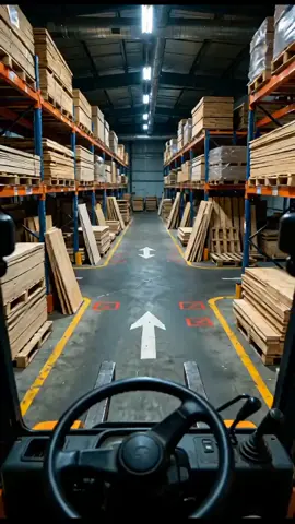 Smart safety renovation for industrial workshops, audio-visual projection resolves intersection hazards #goboprojector #projector #factory #gobolight #projection