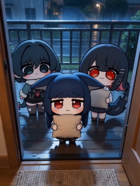 My girls can’t sleep alone 🥺 #zzz #zenlesszonezero #miyabi #ellen #janedoe #fyp