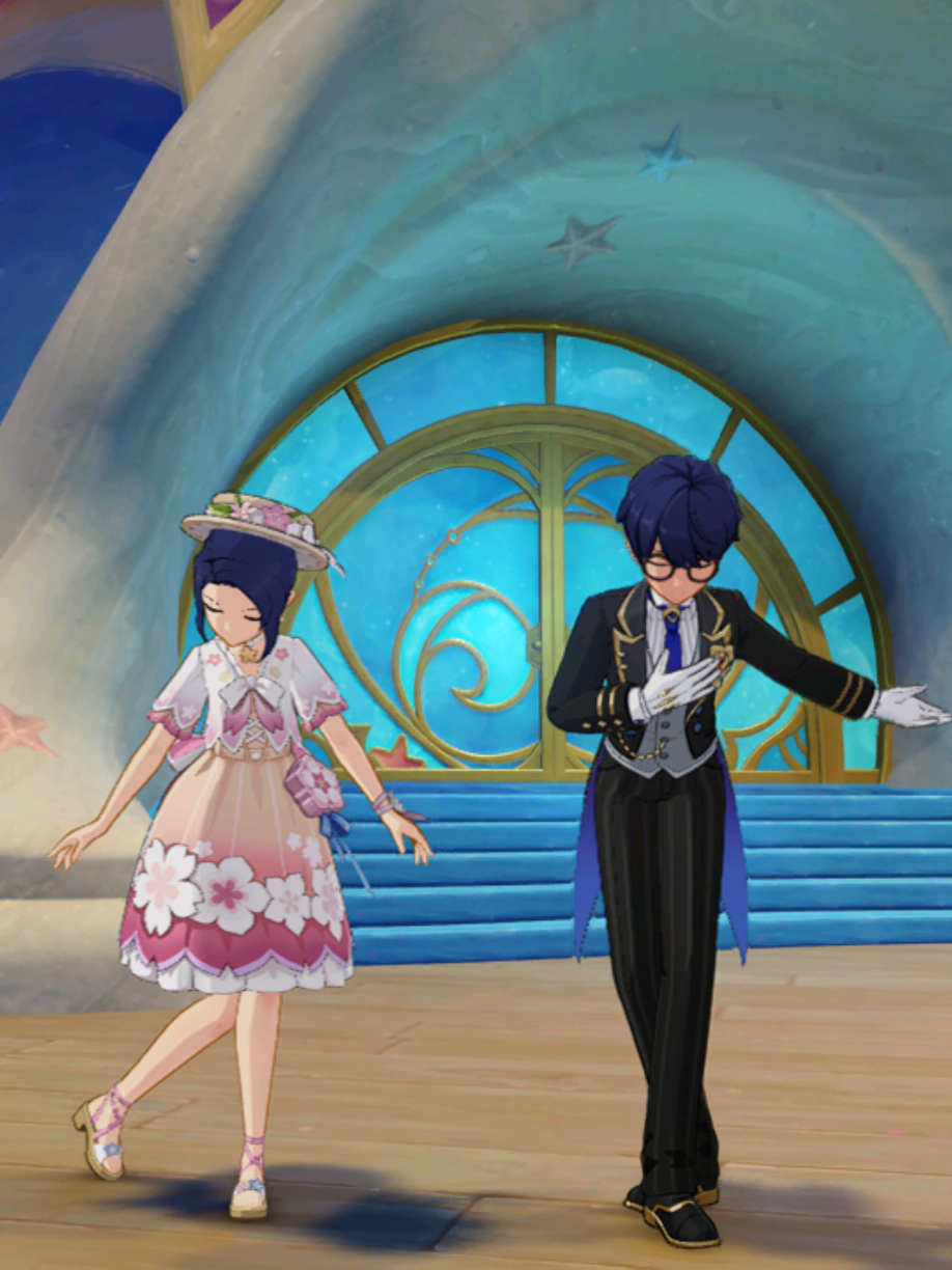 We're in Snezhnaya, But..... I'm Literally Crying While Playing and Editing. I Missed The Countless Time we played Together, Her Nonsense Questions, Her Yapping About Something, Her Cringed Side, Her Cheerful Behavior. 