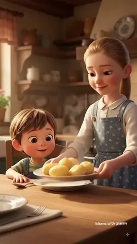 🥔 HOT POTATO — What does it mean? 👀 It means a sensitive, difficult, or controversial issue that people don’t want to deal with or take responsibility for. 📺 “Who broke the TV?” “It wasn’t me!” 😂 When everyone keeps passing the blame around, it’s like passing a HOT POTATO! 🔥🥔 Learn English the fun way! ✨ #HotPotato #EnglishIdioms #LearnEnglish #EnglishLearning #EasyEnglishDaily 