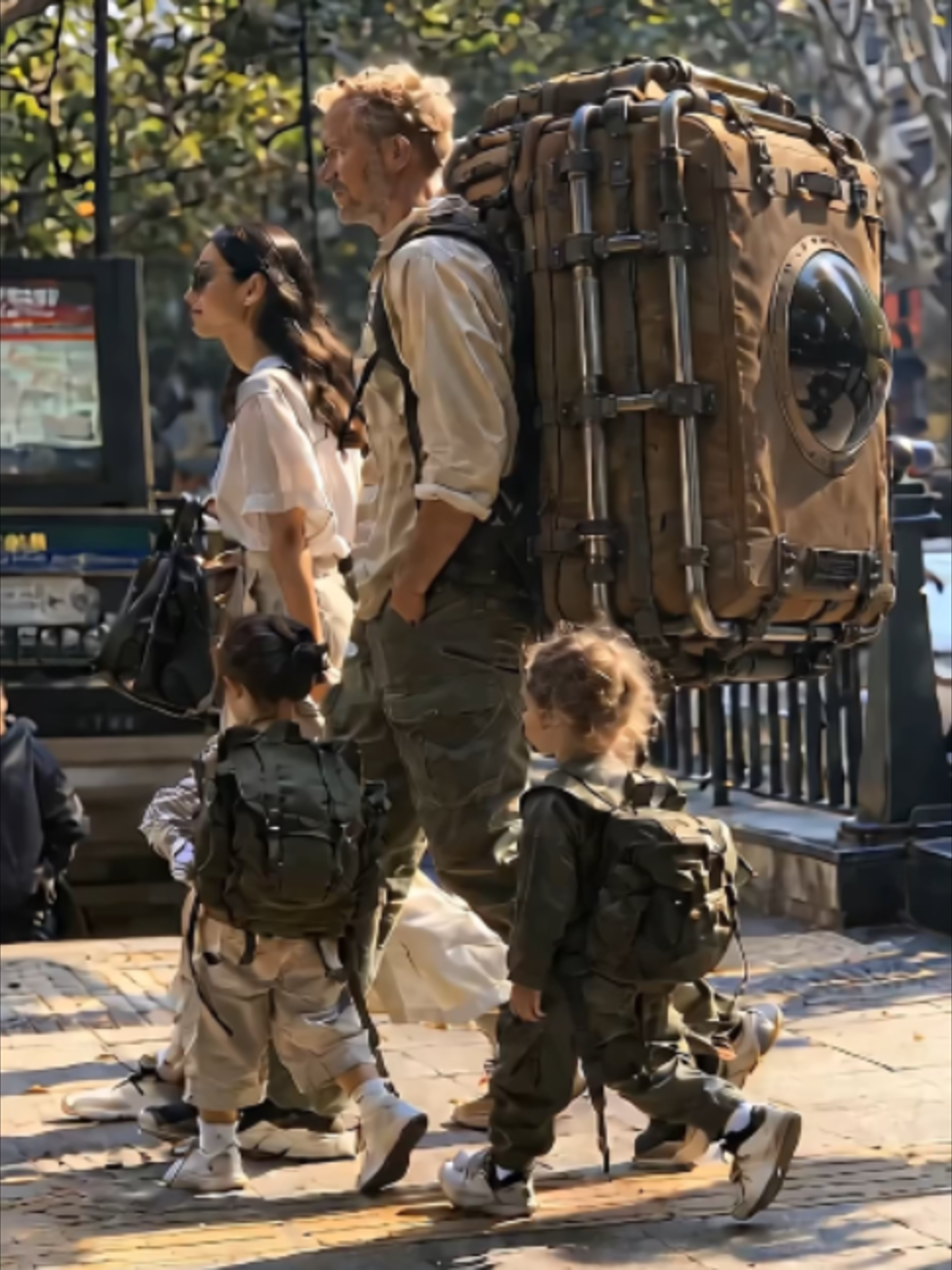 👨‍👩‍👧‍👦 FAMILY UNIT 4 #mechanic #cyberpunk #sciencefiction