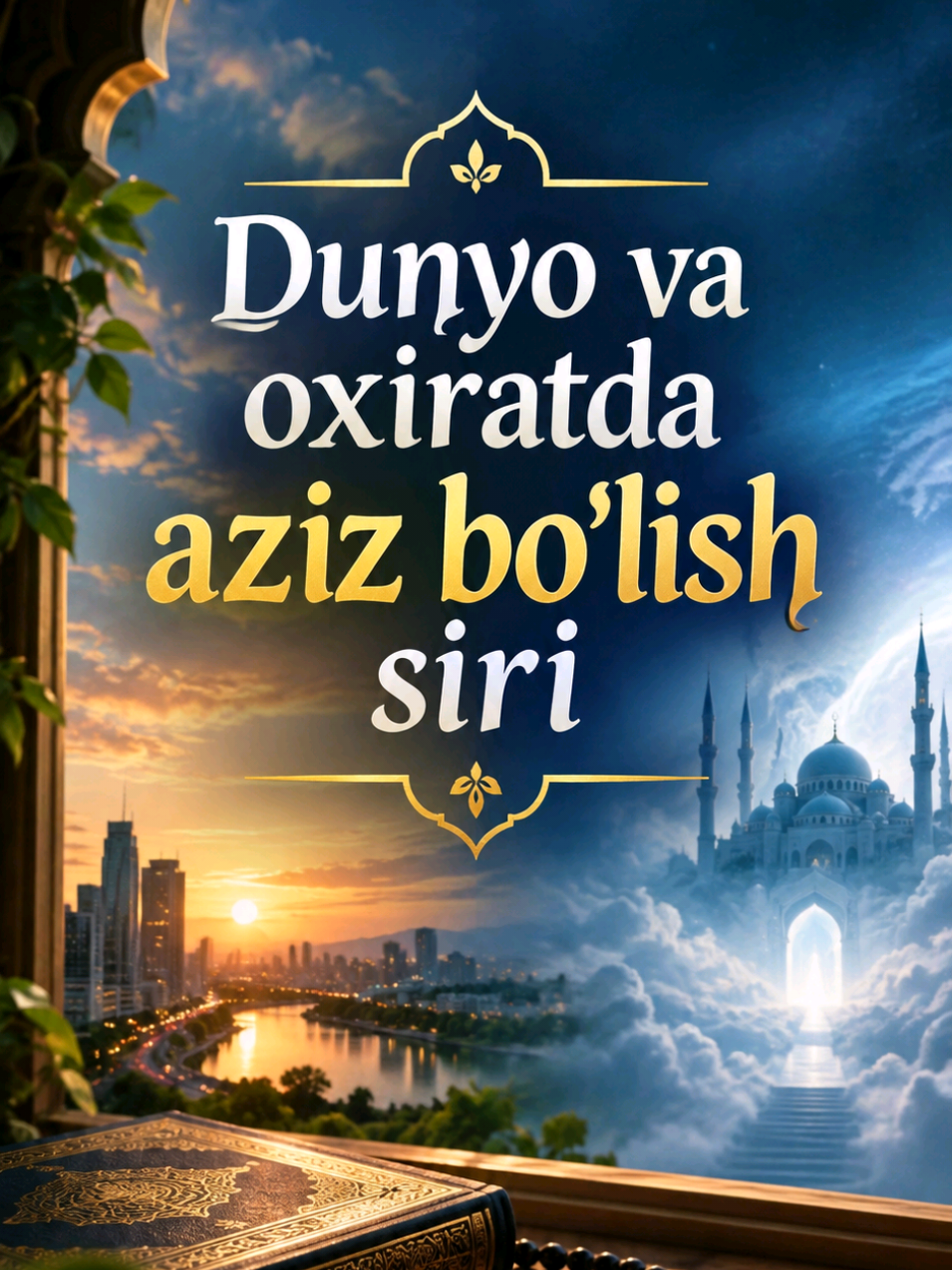 DUNYO VA OXIRATDA AZIZ BOʻLISH SIRI #quron #islom 