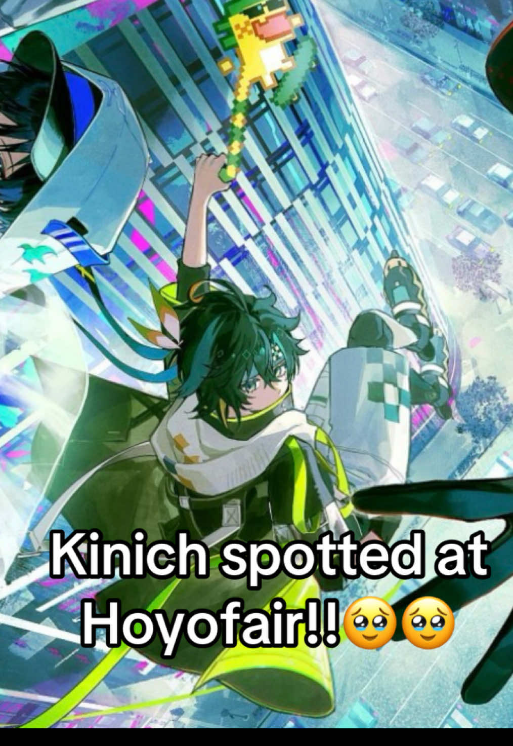 I’m excited 🥹 #kinich #GenshinImpact #kinichgenshin #hoyofair #genshin 