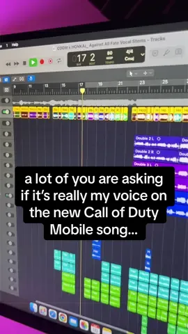 Can confirm. It’s my voice on the new @Call of Duty: Mobile x @Honkai Impact 3rd EN main theme song in the game 😊 here’s some BTS of my recording session 🎤  Song: Against All Fate ✨ #callofdutymobile #honkaiimpact3rd #codm #callofduty #gamemusic