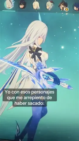 Arrepentidisima ahora pero en su momento me hicieron feliz 🙃 #GenshinImpact #hutao #kamisatoayato #skirk #wanderer 