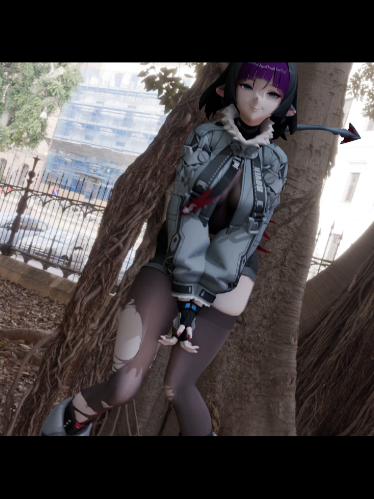 oled test Blender Jane Doe #anime #zzzero #fypシ #parati #foryou 