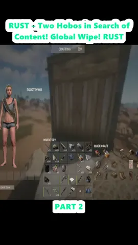RUST – Two Hobos in Search of Content! Global Wipe! RUST (2)