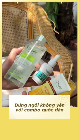 Đứng ngồi không yên luôn á #simplevietnam #suachongnangsimple #serumniasimple #nuoctaytrangsimple 