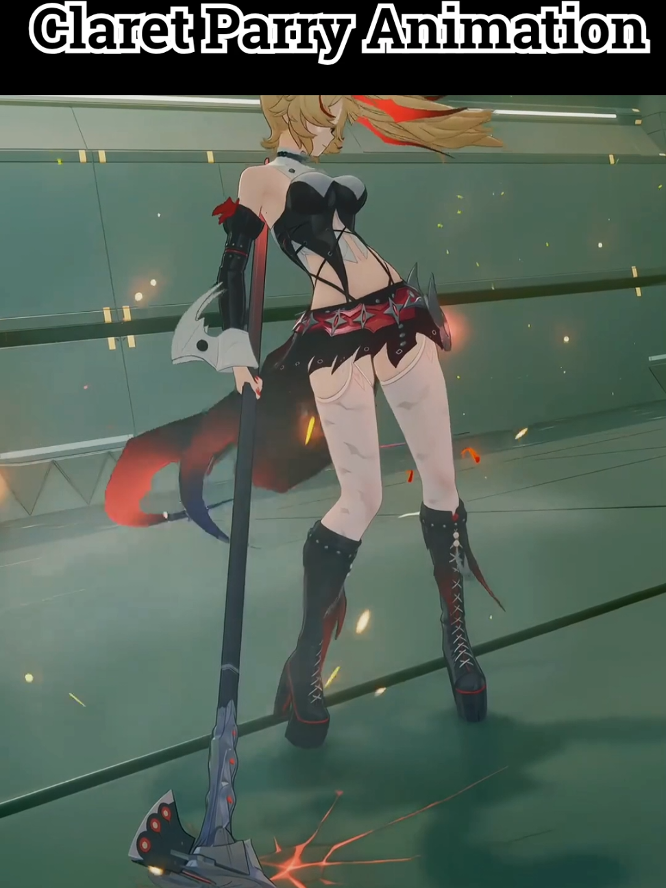 Claret Parry Animation #zenlesszonezero #zzzcreators #hoyocreators #zzzero #zzzclaret 